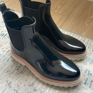 Dolce Vita Stormy Rainboots - size 9 black onyx